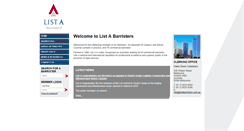 Desktop Screenshot of barristers.com.au