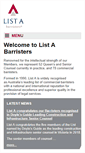 Mobile Screenshot of barristers.com.au